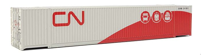 Walthers SceneMaster 8537 - HO 53ft Singamas Corrugated-Side Container - Canadian National