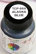 Tru Color Paint 059 - Acrylic - Alaska Railroad Blue - 1oz