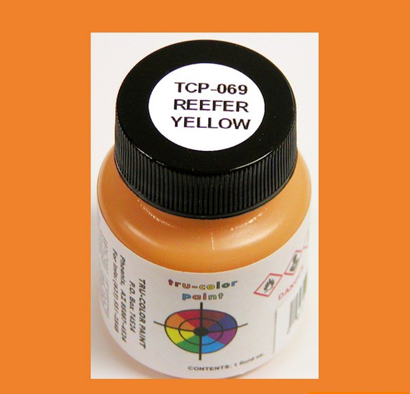 Tru Color Paint 069 - Acrylic - Reefer Yellow- 1oz
