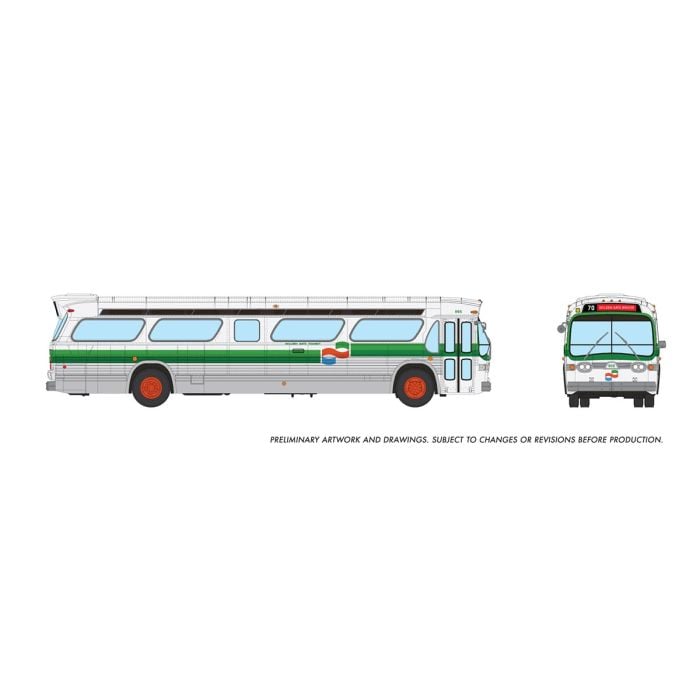 Rapido 753113 - HO New Look Bus - Golden Gate Transit (San Francisco) - 72 Santa Rosa - Deluxe #884