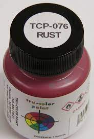 Tru Color Paint 076 - Acrylic - Rust - 1oz