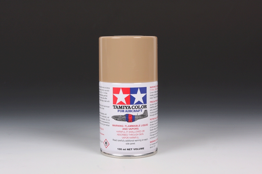 Tamiya Paints 86515 - Spray Can - Tan (USAF) (100mL)