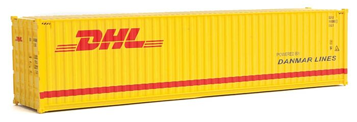 Walthers SceneMaster 8267 - HO 40ft Hi-Cube Corrugated Side Container - DHL
