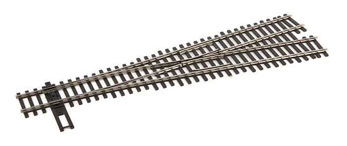 Walthers Track 83034 - HO Code 83 Nickel Silver - DCC Friendly - #4 Wye Turnout