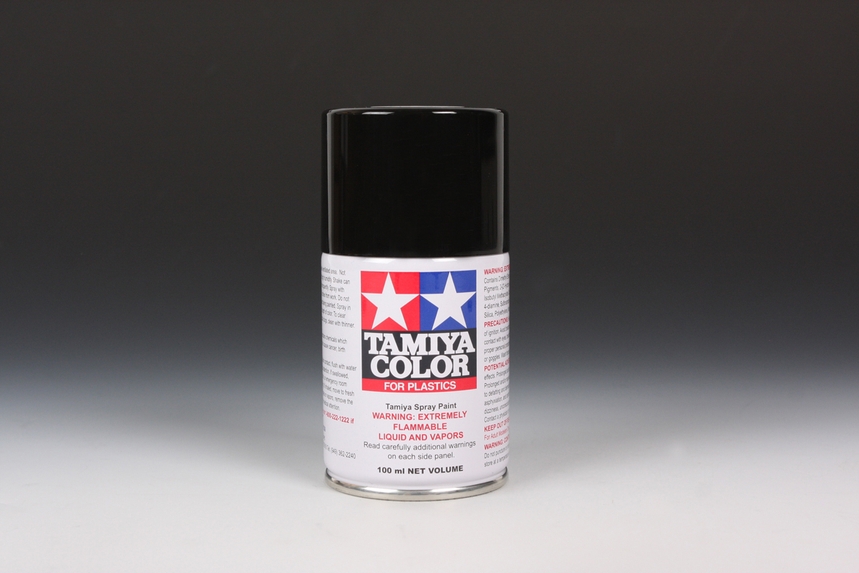 Tamiya Paints 85014 - Spray Can - Black (100mL)