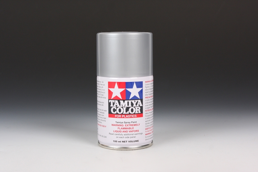 Tamiya Paints 85083 - Spray Can - Metallic Silver (100mL)