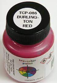 Tru Color Paint 086 - Acrylic - Burlington Red - 1oz