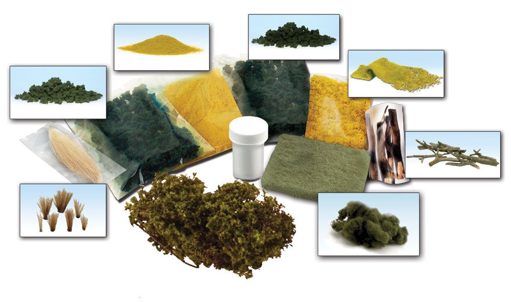 Woodland Scenics 956 - All Scale Learning Kit - Scenery Details