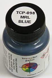 Tru Color Paint 098 - Acrylic - Montana Rail Link Blue - 1oz