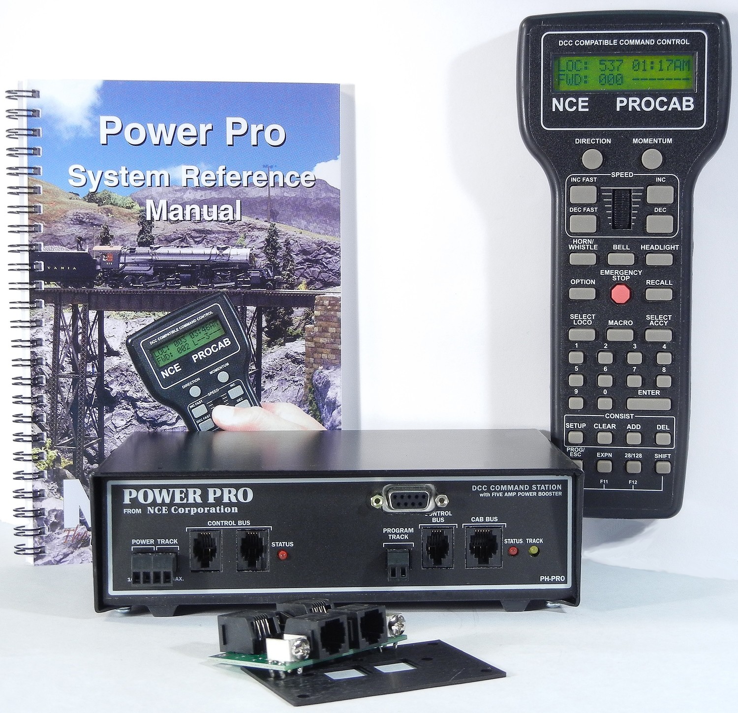 NCE 35 - PH5 Power Pro 5, DCC Complete System