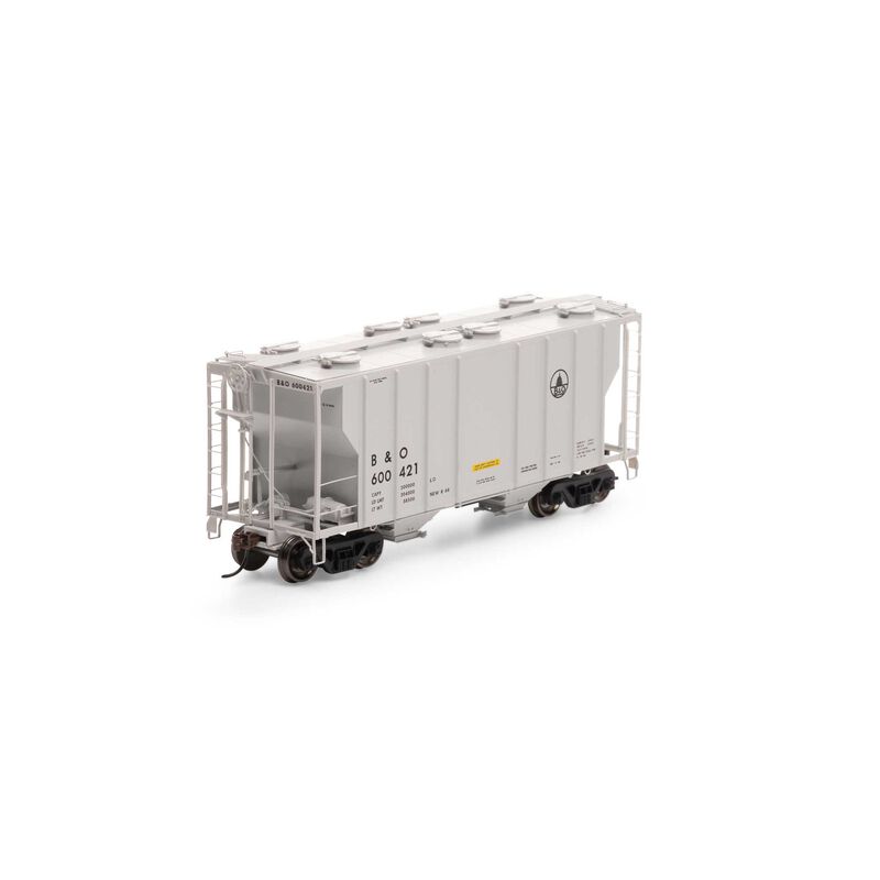 Athearn 63809 - HO RTR PS-2 2600 Covered Hopper - Baltimore & Ohio - #600421