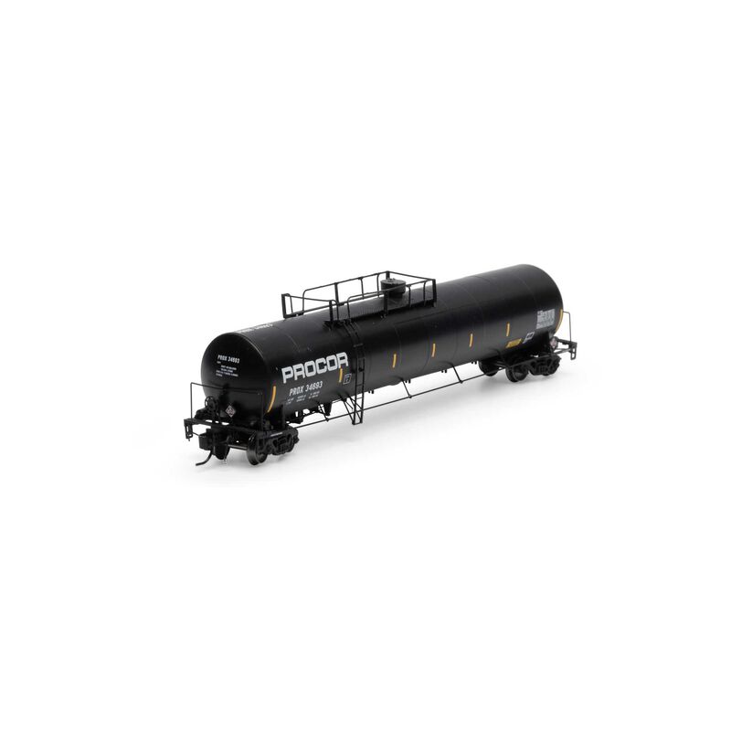 Athearn Genesis G16897 - N 33,900 Gallon - LPG Tank - Procor #34693