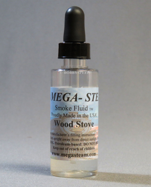 JTs Mega Steam - Coal Smoke Fluid - Wood Stove - 2oz. Bottle 