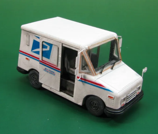 ShowCase Miniatures 3004 - HO Scale Grumman LLV Delivery Truck Kit