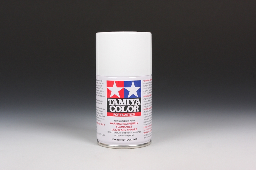 Tamiya Paints 85026 - Spray Can - Pure White (100mL)