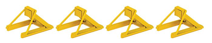 Walthers Track 83108 - HO Yellow Track Bumpers (4pk)