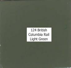 Tru Color Paint 124 - Acrylic -BC Rail Light Green 1oz