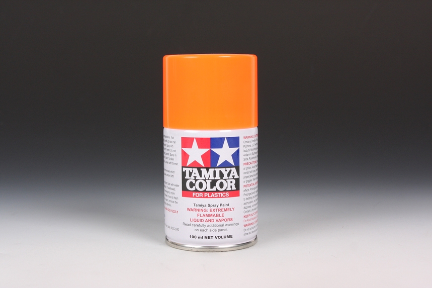 Tamiya Paints 85096 - Spray Can - Fluorescent Orange (100mL)