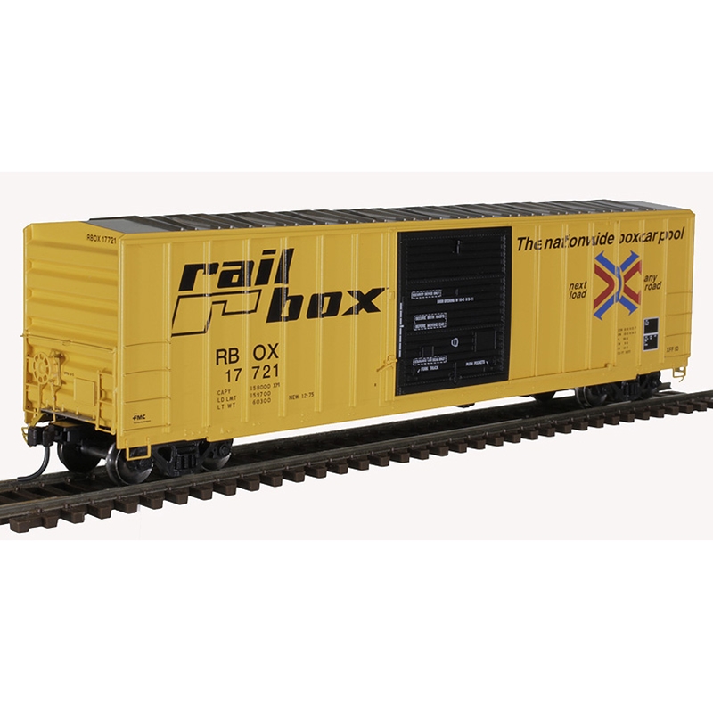 Atlas 20006218 - HO FMC 5077 SSD Boxcar - Railbox #18033