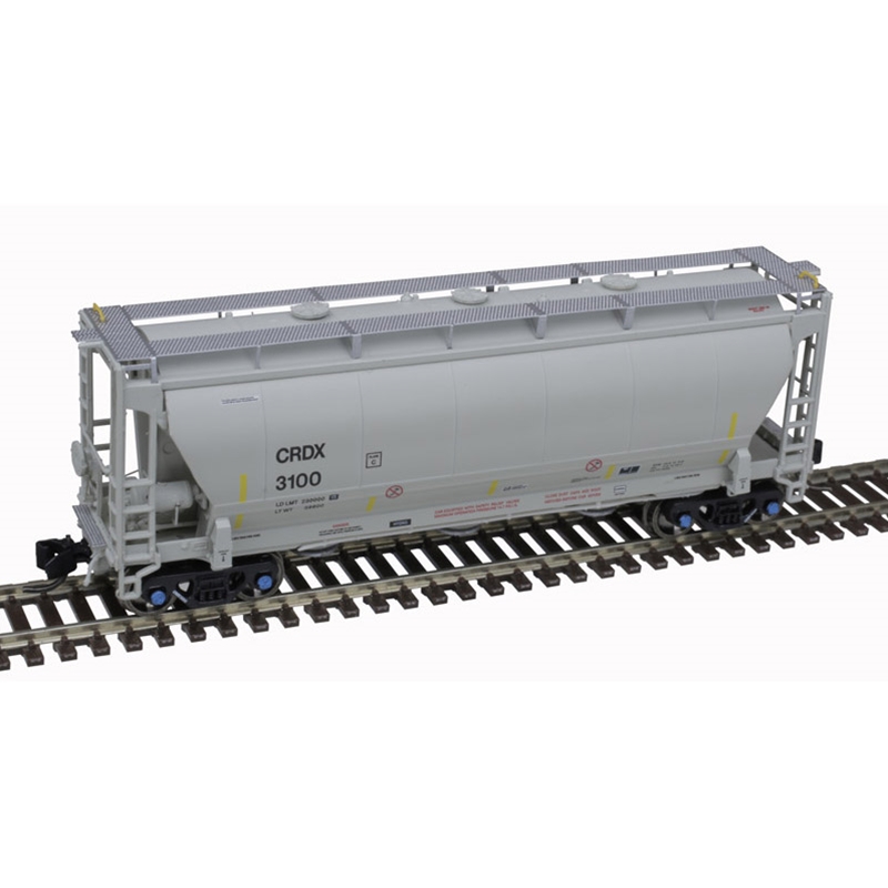 Atlas 50006207 - N Scale 3230 Covered Hopper - Chicago Freight Car (CRDX) #3100