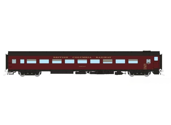 Rapido 606-100381 - HO Lightweight Coach - BC Rail - #156520 / Capilano