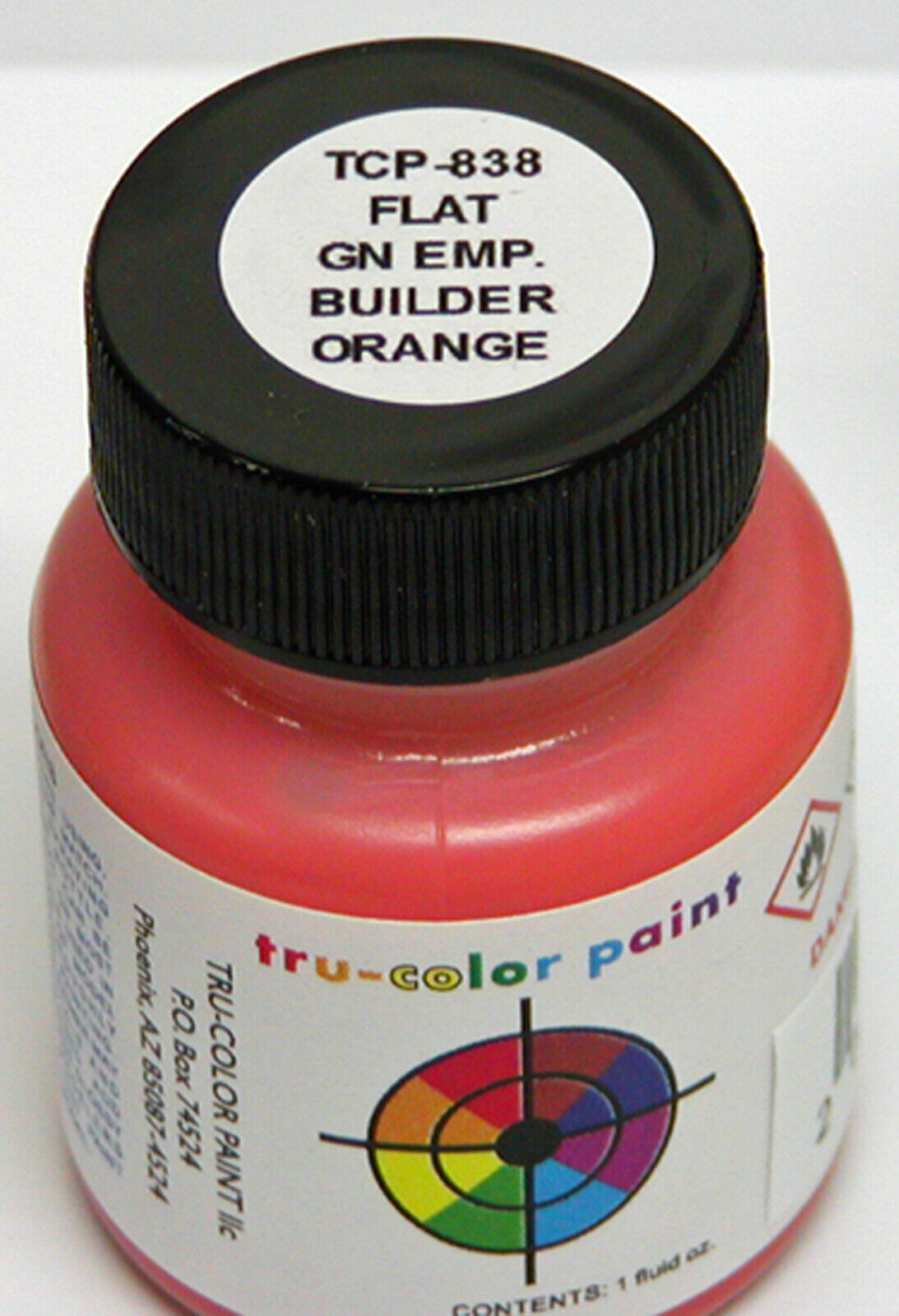 Tru Color Paint 050 - Acrylic - Empire Builder Orange - 1oz