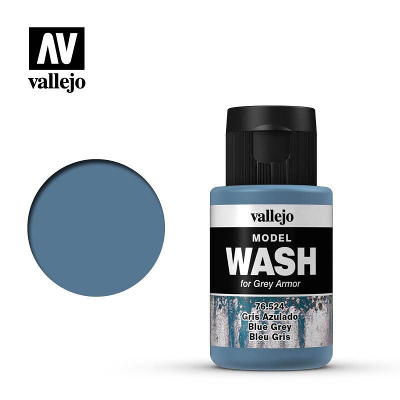 Vallejo 76524 - Model Wash - Blue Grey - 35ml Bottle