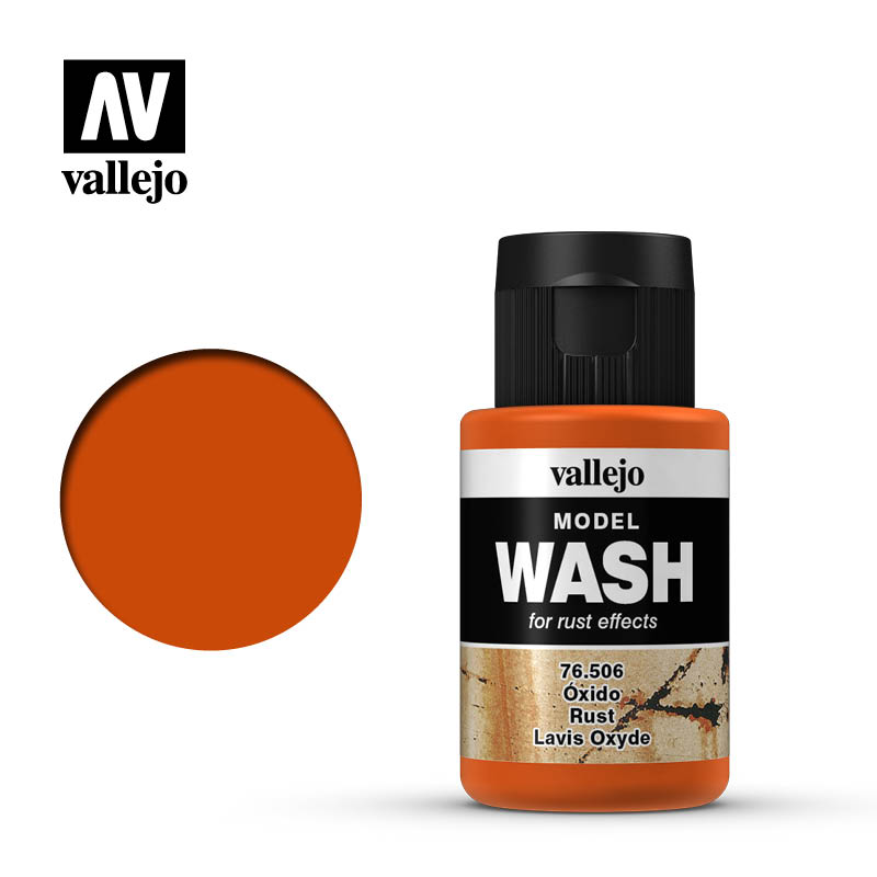 Vallejo 76506 - Model Wash - Rust - 35ml Bottle