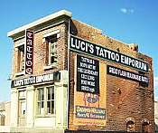 Downtown Deco N Scale - Luci s Tattoo Emporium - Kit