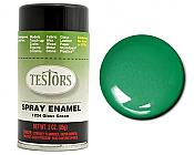 Testors 1224 - Spray Finishing Enamel - Gloss Green (3oz)