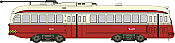 Bowser 12923 - HO Kansas City-Style Post-War PCC Streetcar - DCC & Sound - SEPTA (Ex-Toronto) #2245