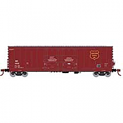 Athearn RTR 67732 - HO 50ft Evans Double-Door Plug Boxcar - Wisconsin Central #1003