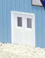 Pikestuff 8103 - N Scale Modern & Double Door - 1 each