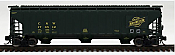 Intermountain 453120-02 HO - 4750 Cubic Foot Rib-Sided - 3-Bay Covered Hopper - C&CNW Green Logo Plate #174812