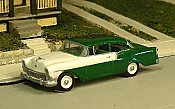 Sylvan Scale Models V-291 HO Scale - 1956 Chevy 150 Two Door Sedan - Unpainted and Resin Cast Kit