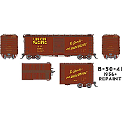 Rapido Trains 154008-5 - HO 40Ft B-50-41 Boxcar - Union Pacific, 1956 Repaint #102907