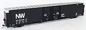 Tangent 25042-01 - HO Greenville 86Ft Double Plug Door Box Car - Norfolk & Western (Delivery 1-1978) #861294