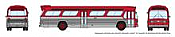 Rapido 573097 N - 1/160 New Look Bus - Generic Red