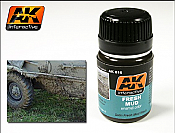 AK Interactive 16 - Fresh Mud -  Enamel Paint - 35ml Bottle