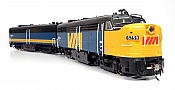 Rapido 21109 - HO MLW FPA-2u & FPB-2u - DC/Silent - VIA Rail Canada #6758 & 6858