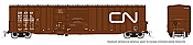 Rapido 193001-3 - HO Trenton Works 6348 CN Boxcar - Canadian National (As Delivered) #598098