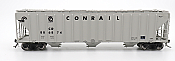 Intermountain 472210-02 HO Scale - 4785 PS2-CD Covered Hopper - Early End Frame - Conrail - Gray Quality Logo #886850