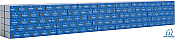 Walthers SceneMaster 3152 HO Scale - Wrapped Lumber Load for 72 FT Centerbeam Flatcar - Domtar