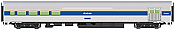 WalthersMainline 30062 HO Scale - RTR 85 ft Budd Baggage Lounge - Amtrak (Phase IV)