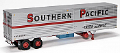 Rapido 403054 - HO 40Ft Fruehauf Fluted Side Volume Van - Southern Pacific #A-5654-RT