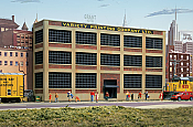 Walthers HO Scale 3161 Variety Printing Background Building 