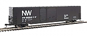 Walthers Mainline 3211 HO 60ft Pullman-Standard Auto Parts Boxcar (10ft and 6ft doors) -Norfolk & Western #600636