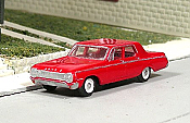 Sylvan Scale Models V-281 HO Scale - 1964 Dodge 330 4 Door Sedan - Unpainted and Resin Cast Kit