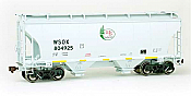 American Limited Models 2048 - HO RTR Trinity Rail 3281 Cu Ft 2-Bay Covered Hopper - First Union Rail (WSOX) #804925