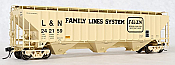 Tangent 20053-09 - HO PS4750 Covered Hopper - L&N Family Lines (Original 12-1980) #242208